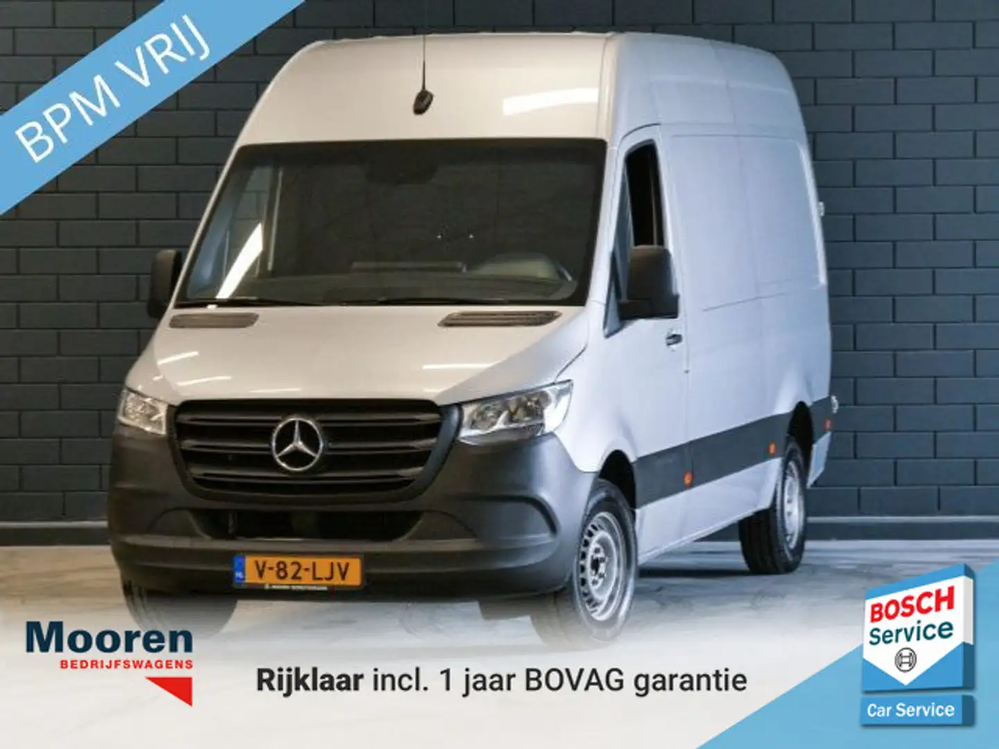 Mercedes-Benz Sprinter 317 1.9 CDI L2 Select | CARPLAY | CAMERA | TREKHAA Сірий - 1