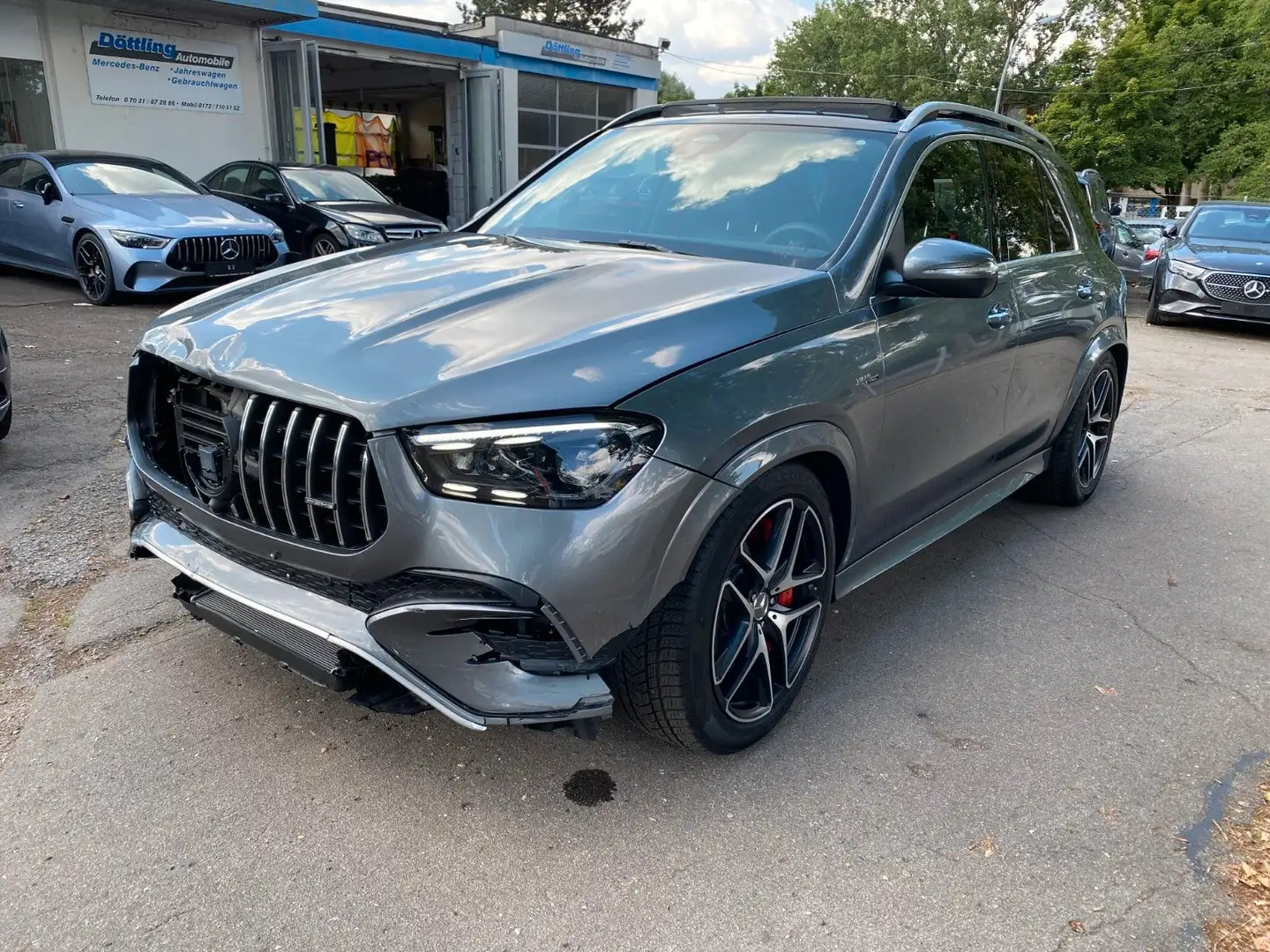 Mercedes-Benz GLE 53 AMG GLE 53 e AMG 4M/Pano/AHK/360°/Airmatic/Mbeam/21" Grau - 2