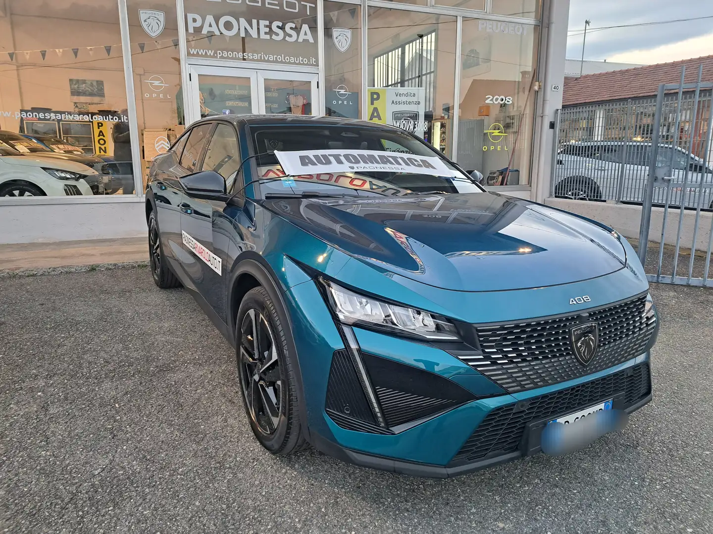 Peugeot 408 408 AZIENDALE CAMBIO AUTOM. NO OBBLIGO FINANZIARIO Blu/Azzurro - 2