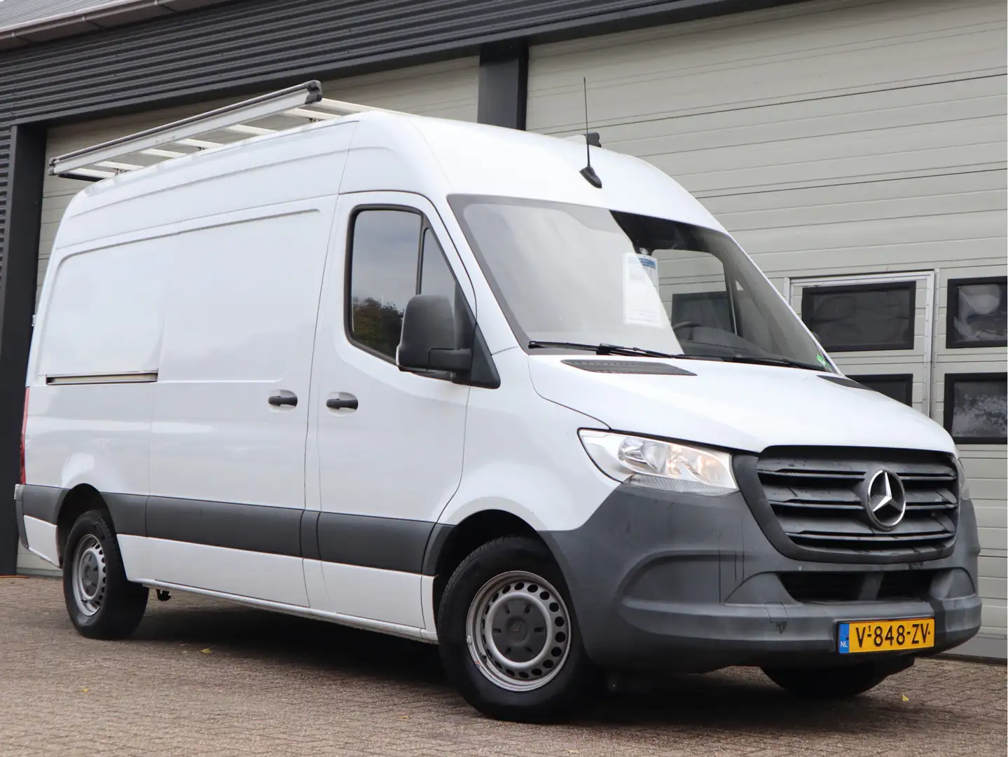 Mercedes-Benz Sprinter 314 CDI Euro 6 L2H2 RWD - Imperiaal - Airco - Trek Weiß - 2