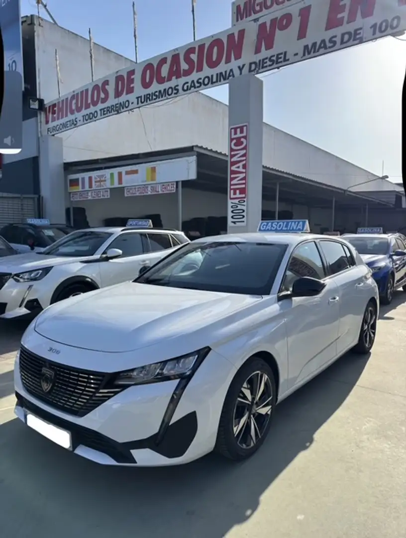 Peugeot 308 1.2 PureTech S&S Allure 130 Blanco - 1