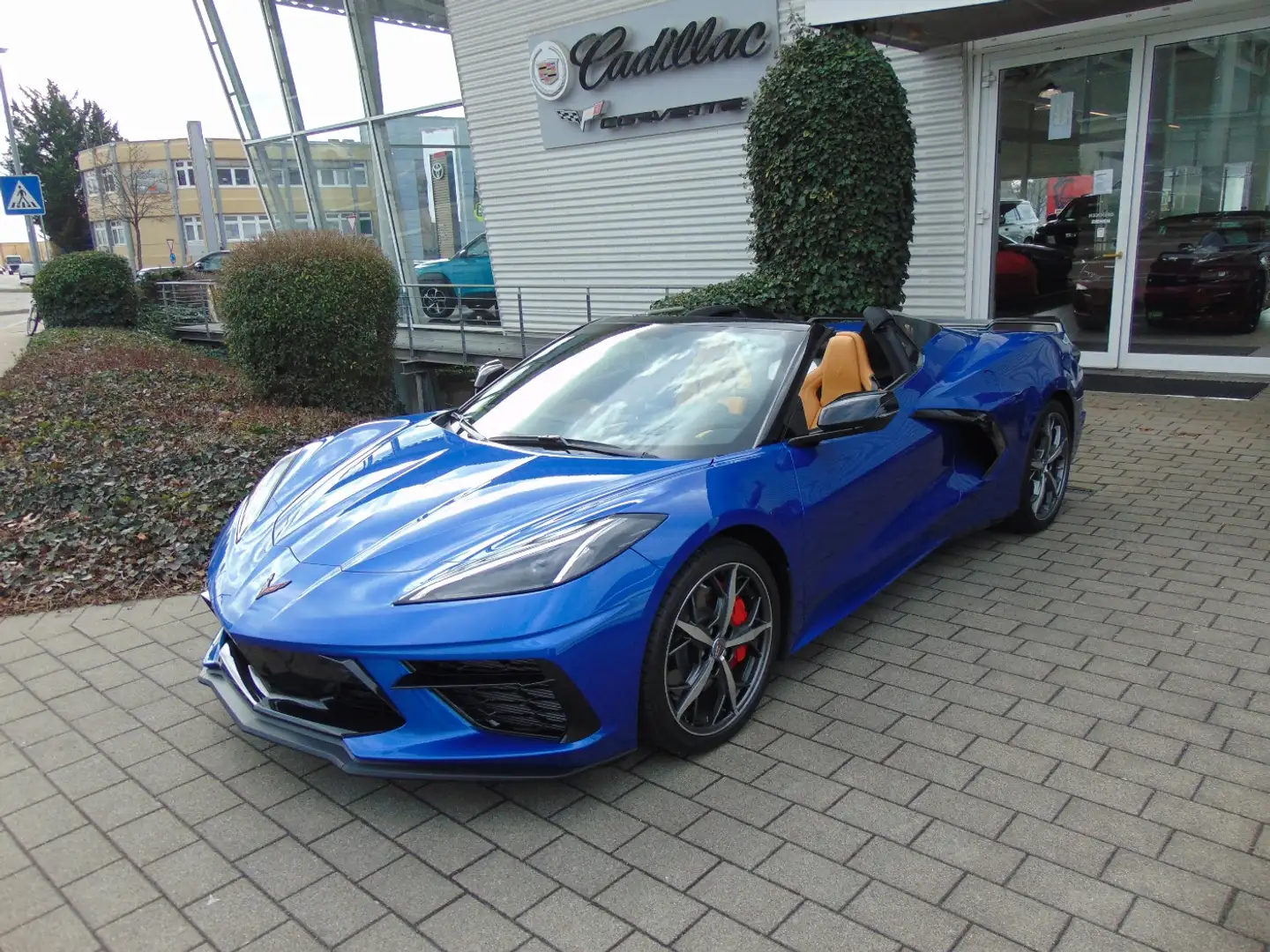 Corvette C8 Cabrio 6.2 V8 Europamodell HeadUp-Display LED Albastru - 2