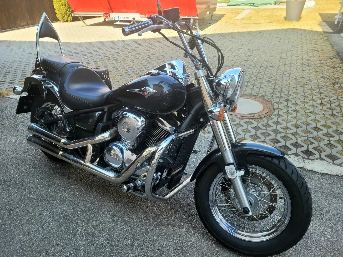 Kawasaki VN 900 Schwarz - 1