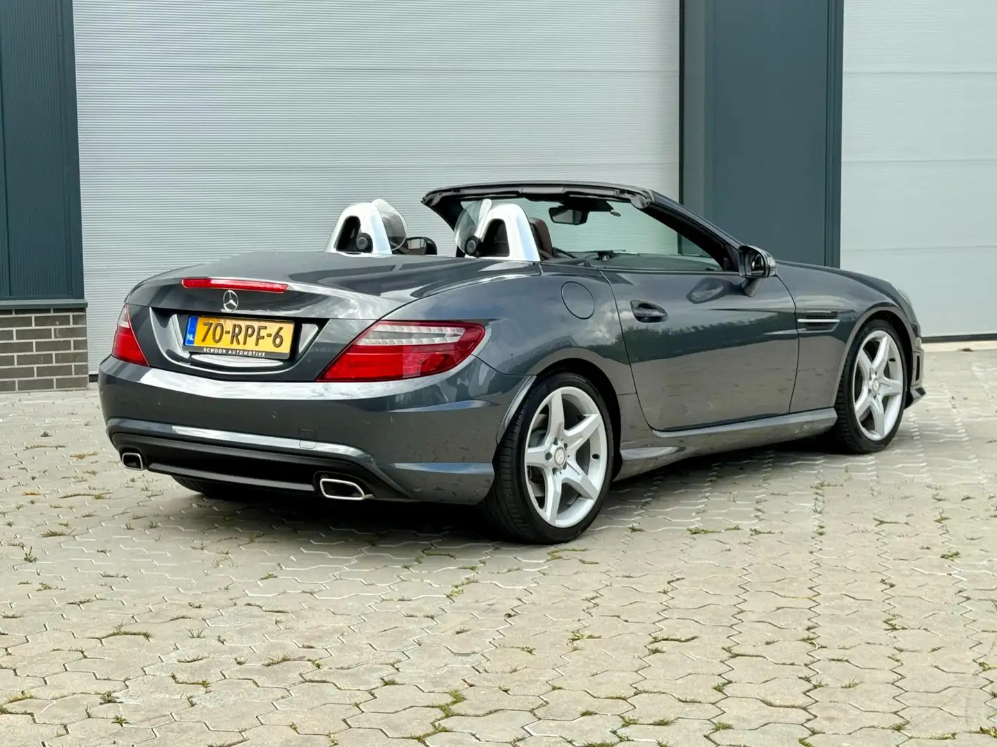 Mercedes-Benz SLK 350 AMG Xenon Navi Memory Origineel NL Gris - 2