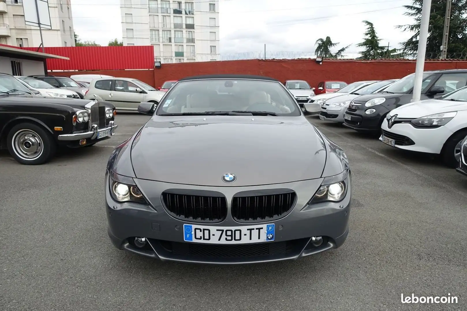 BMW 645 SERIE CABRIOLET (E64) 630CIA 258CH Gris - 2