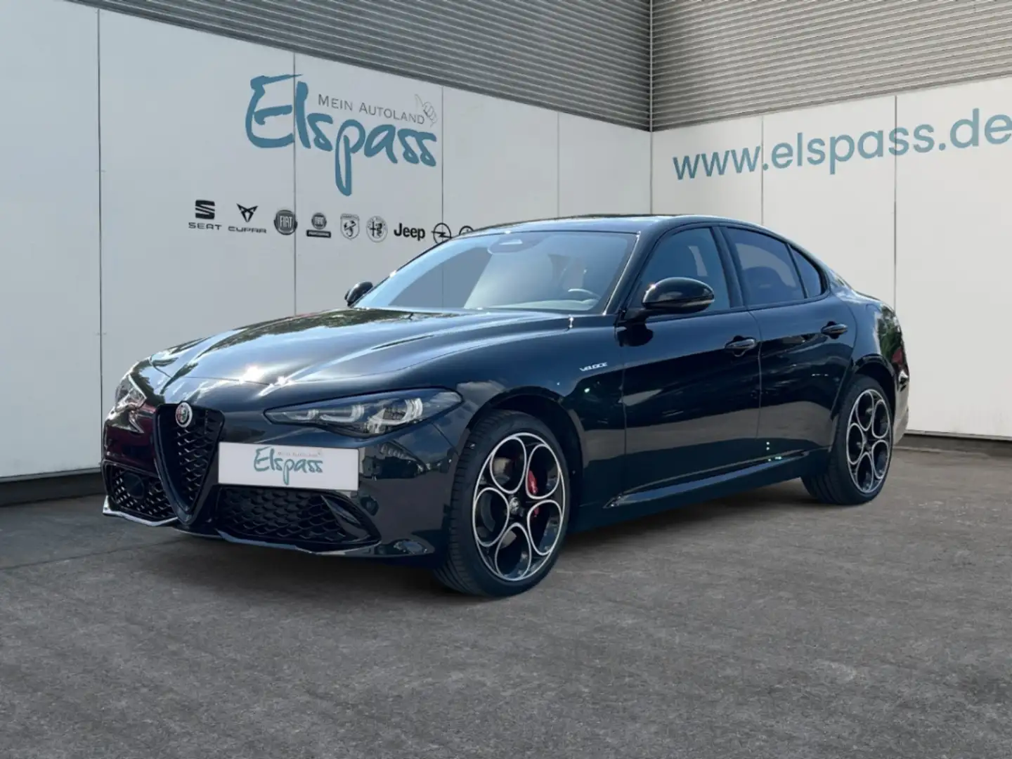 Alfa Romeo Giulia MY24 VELOCE LED NAVI SHZG LHZG 19'' KAMERA LEDER Noir - 1