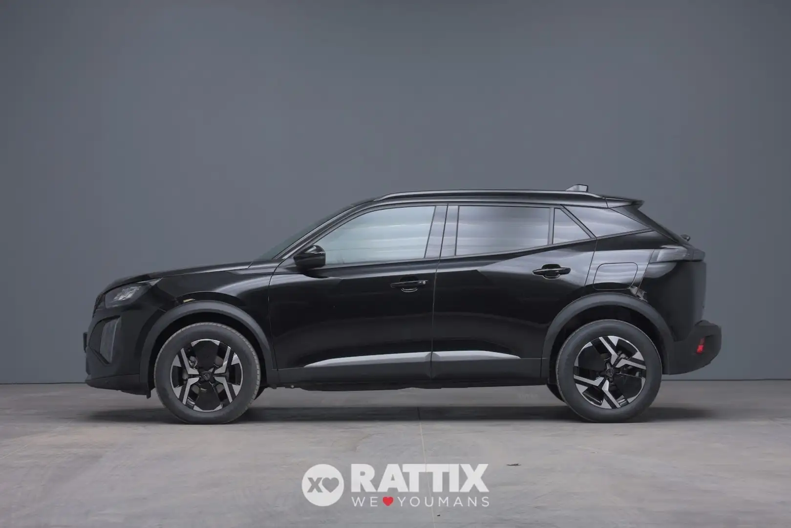 Peugeot 2008 1.2 Puretech 100CV Allure Zwart - 2