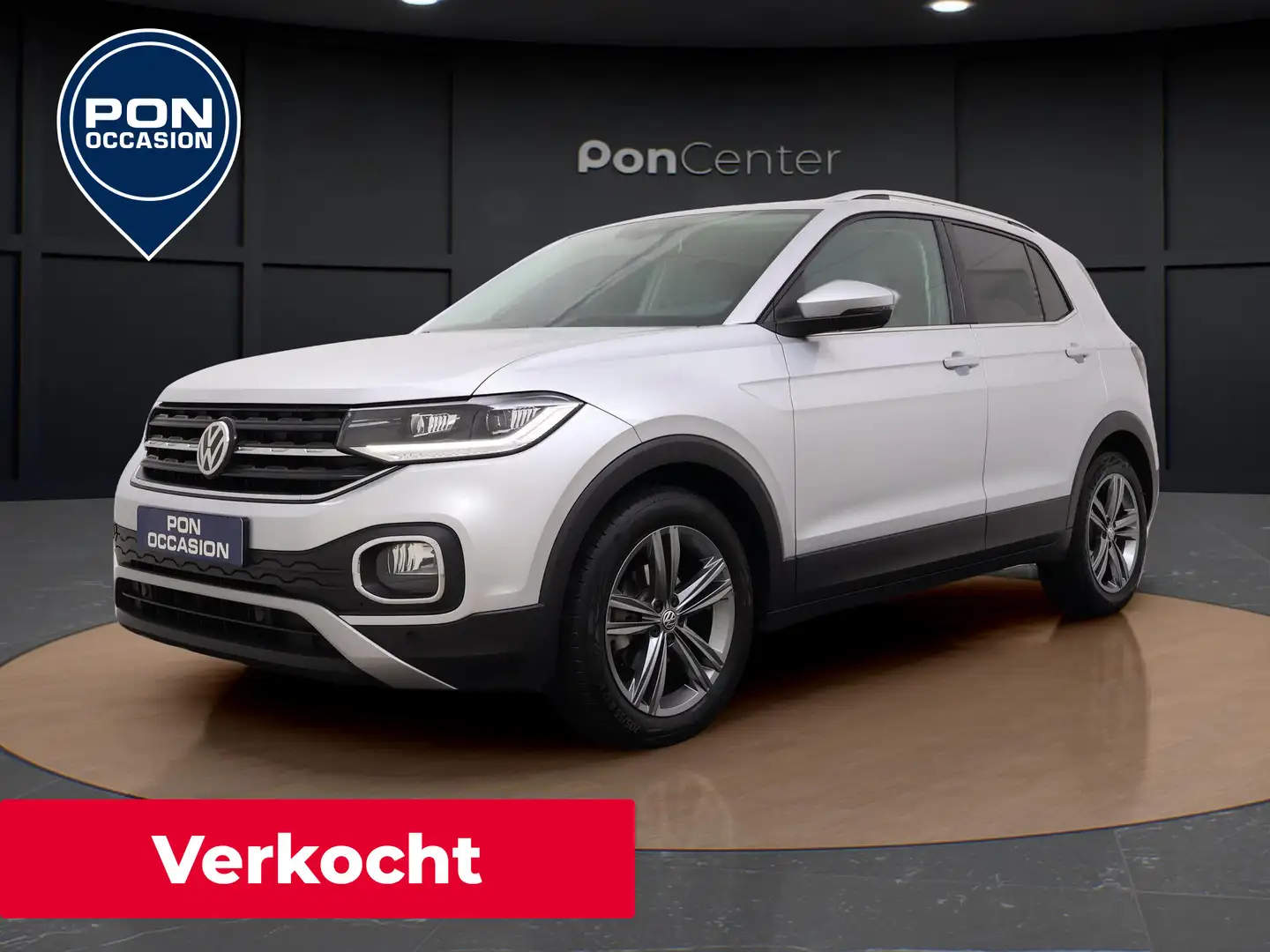 Volkswagen T-Cross 1.0 TSI 115 PK Style | Apple CarPlay | 17" 'Sebrin Grijs - 1