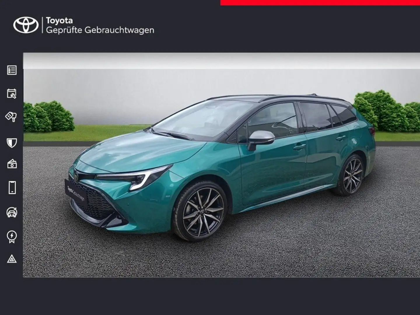 Toyota Corolla 2,0 TS Hybrid GR Sport Sonderfarbe ! Groen - 1