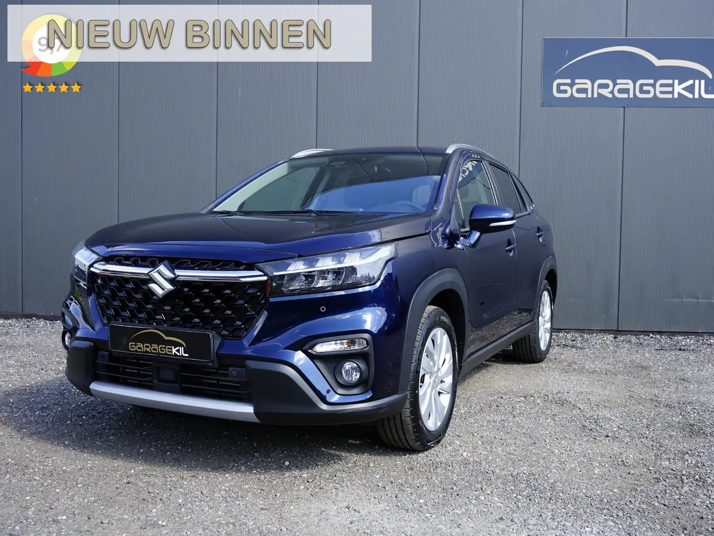 Suzuki S-Cross 1.4 Boosterjet Select Smart Hybrid Dealer onderh. Blauw - 1