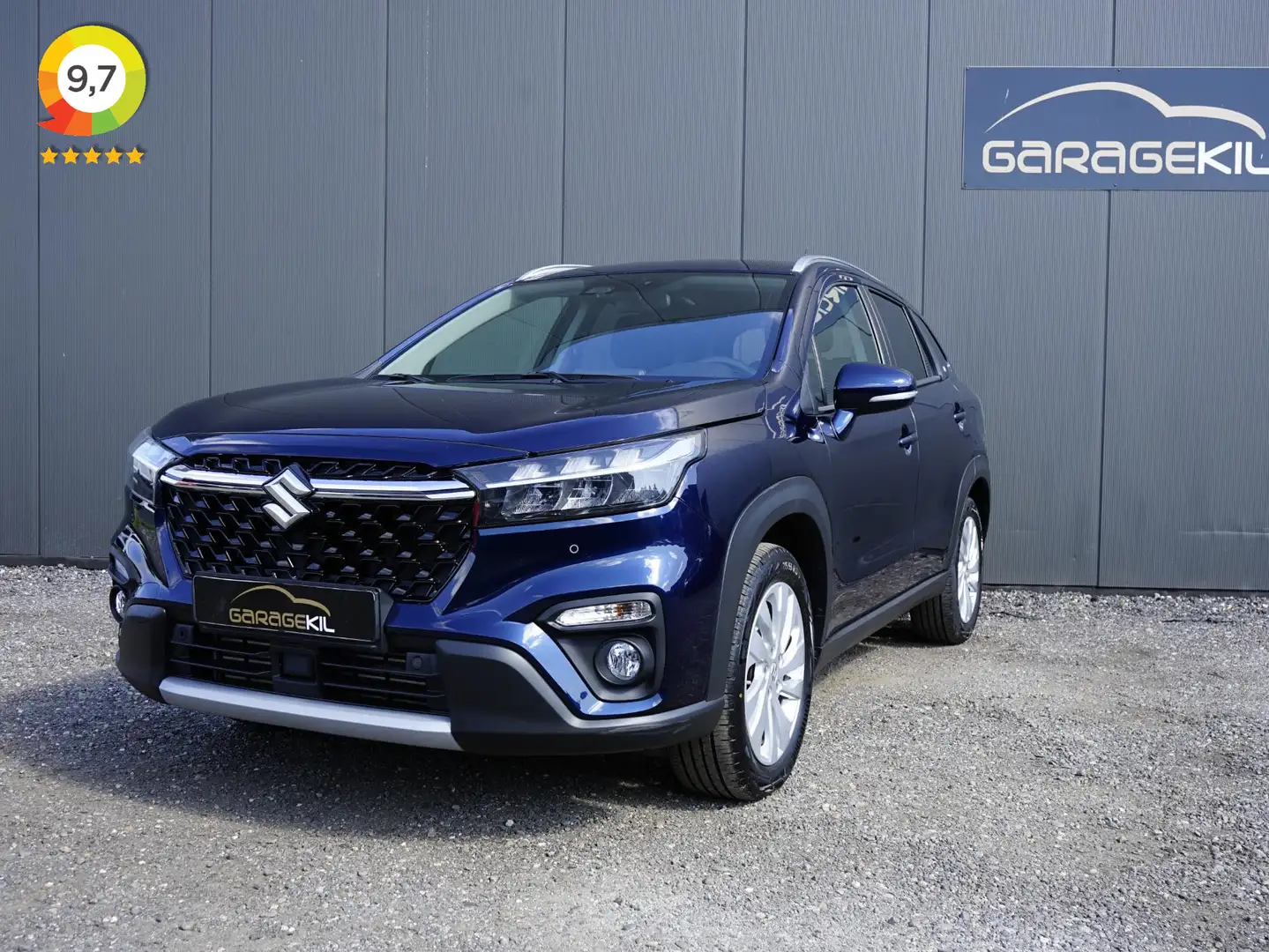 Suzuki S-Cross 1.4 Boosterjet Select Smart Hybrid Dealer onderh. Modrá - 1