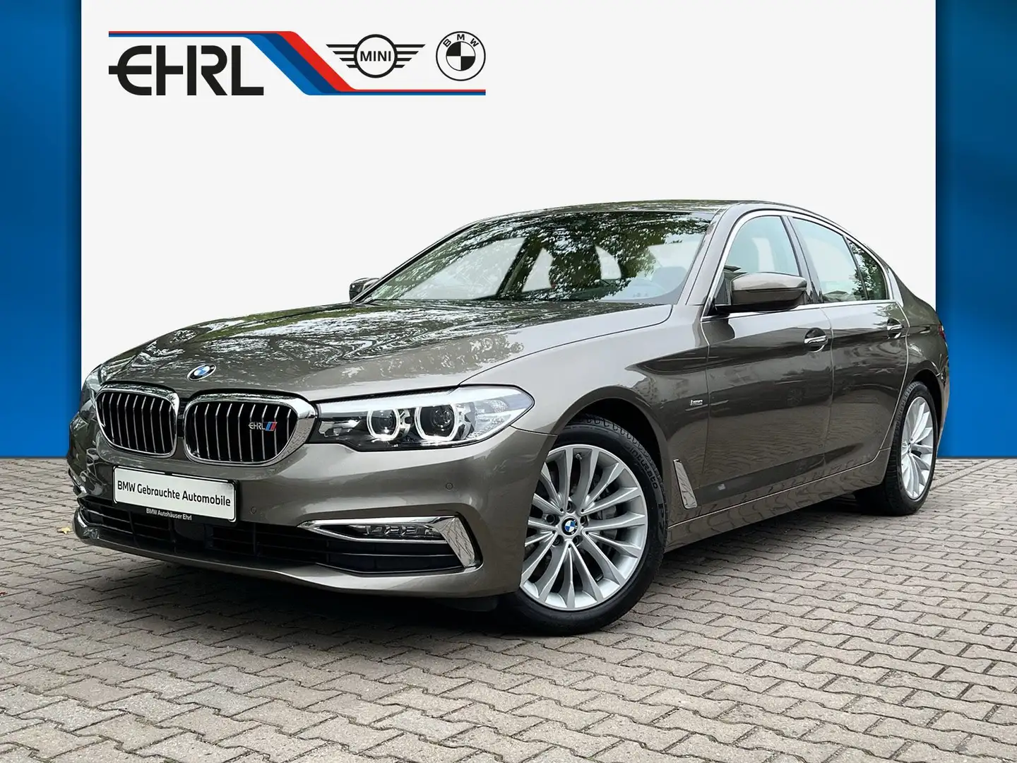 BMW 540 i xDrive LUXURY LINE NAVI-PROF. HEAD-UP RENTNER FZ Groen - 1