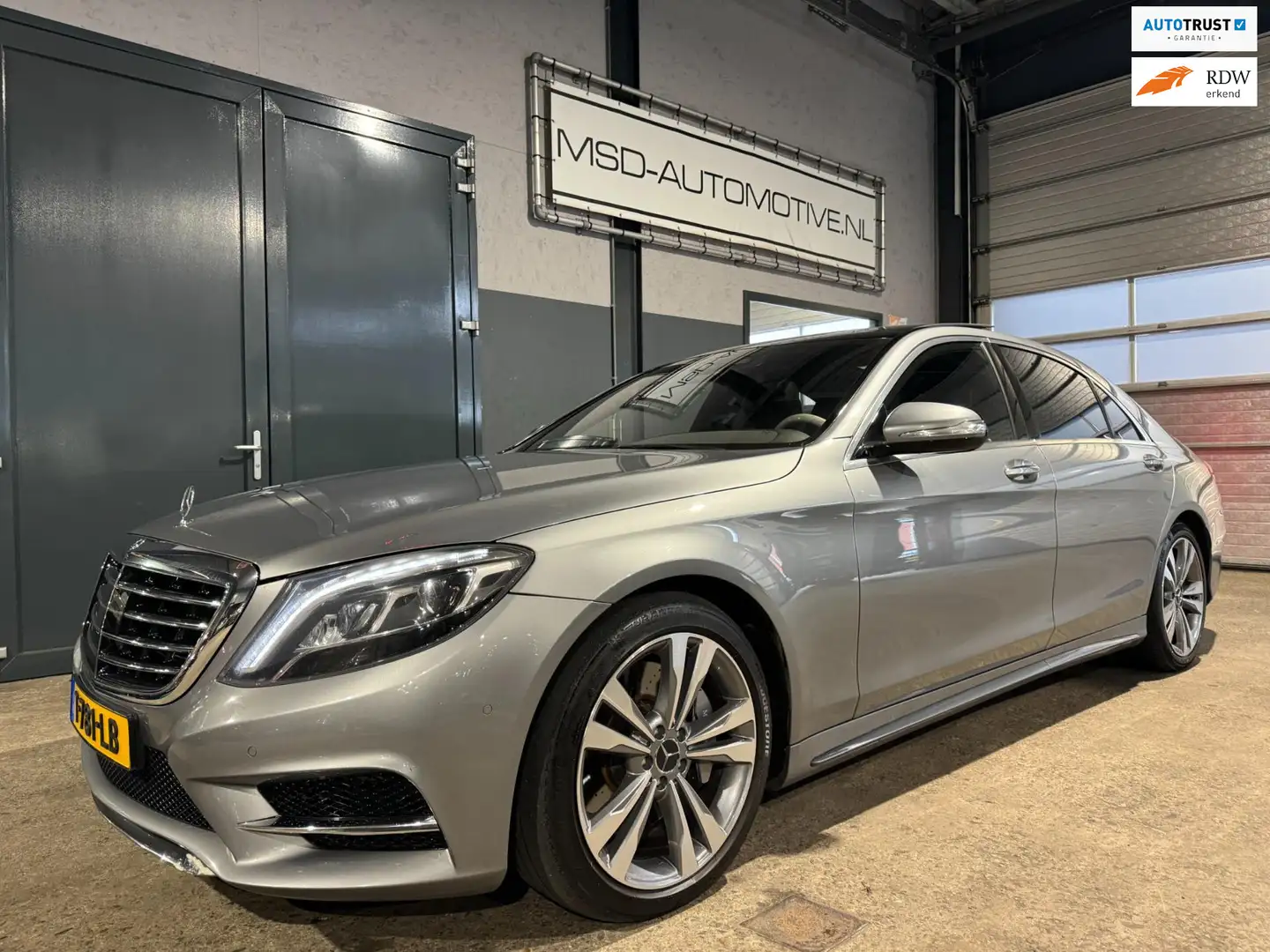 Mercedes-Benz S 500 Lang Edition 1 AMG Pakket NightVision Panoramadak Grigio - 1