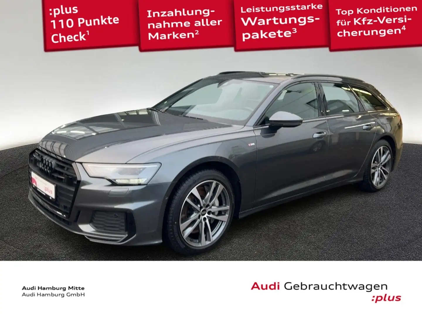 Audi A6 50 TFSI e design quattro S tronic Grau - 1