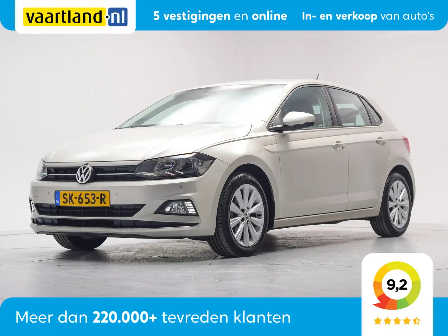 Volkswagen Polo 1.0 TSI Highline Aut. [ Adapt.cruise Climate Apple Grigio - 1