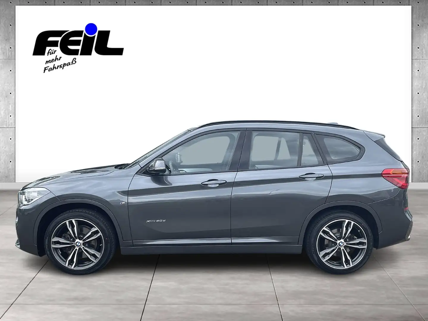 BMW X1 xDrive20d M Sport M Sportpaket HiFi LED RFK Gris - 2