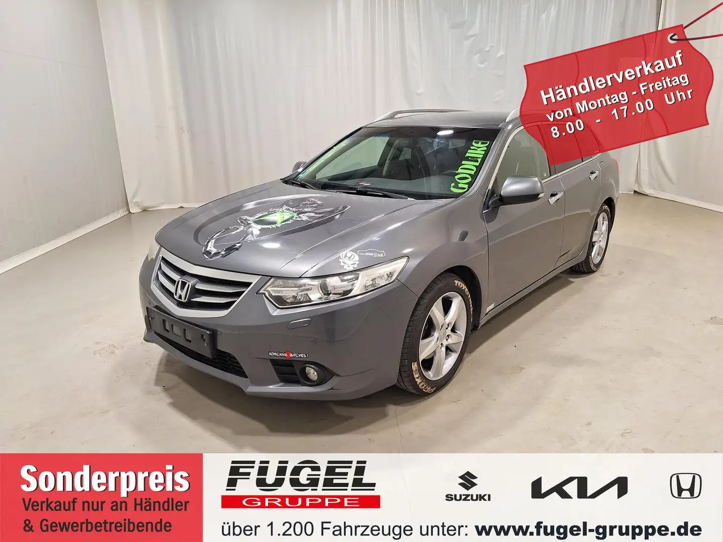 Honda Accord 2.0 Lifestyle SHZ|Klima|Temp. Сірий - 1