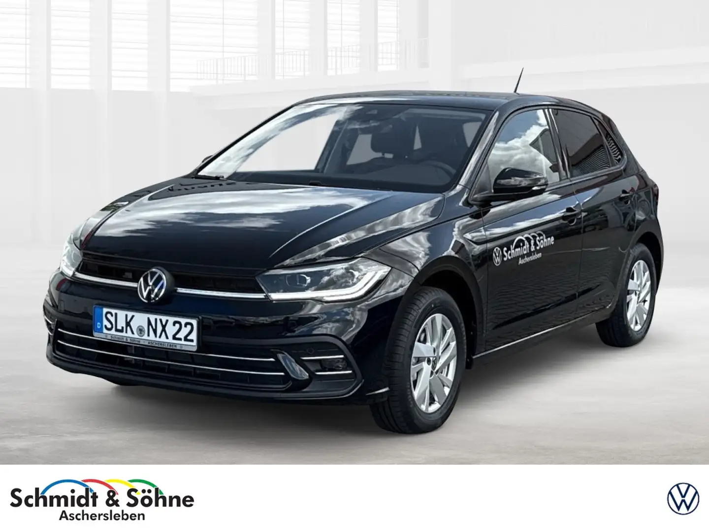 Volkswagen Polo Style 1.0 TSI OPF 5-Gang Klima Navi Einparkhilfe Schwarz - 1