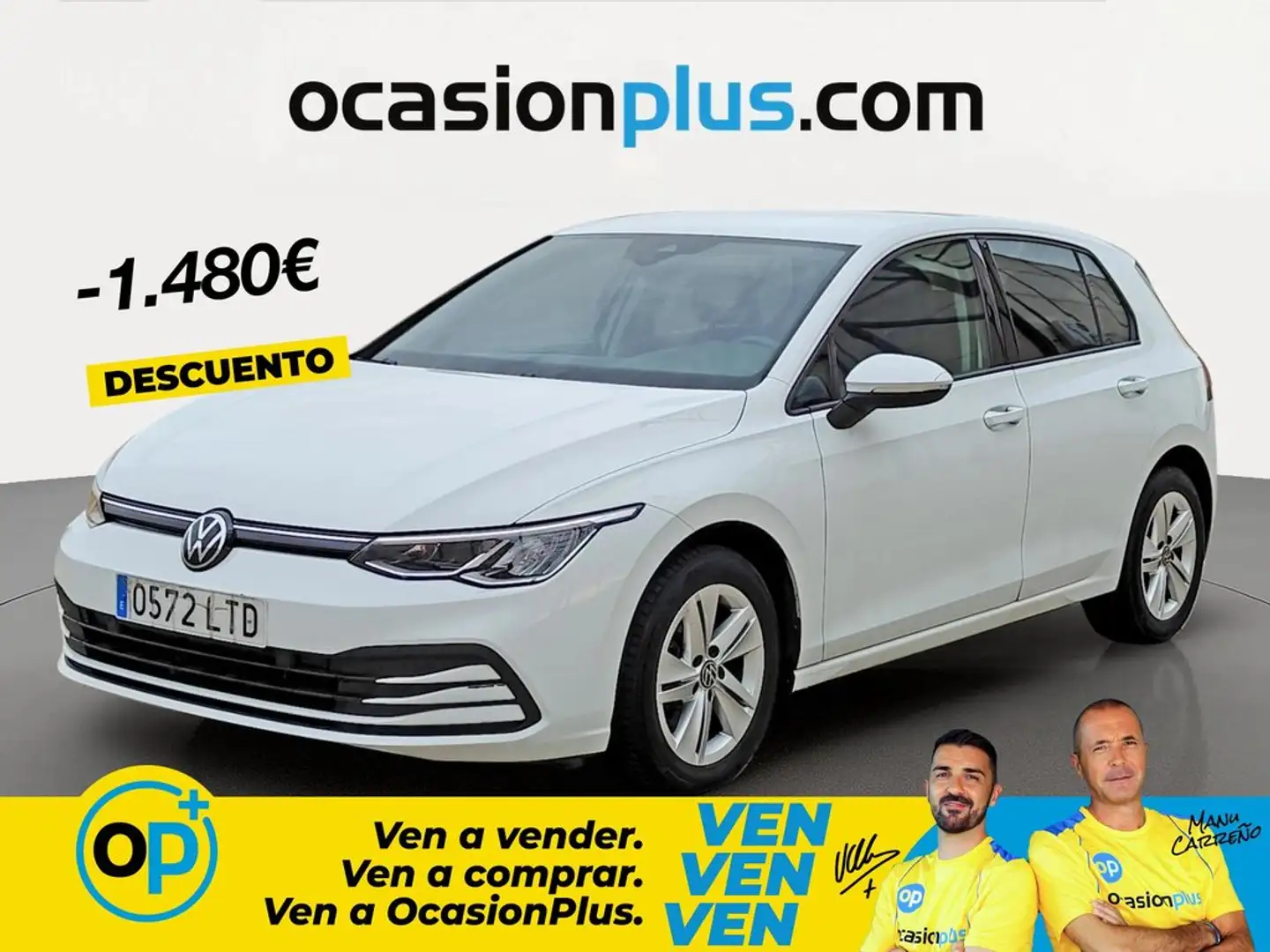 Volkswagen Golf 2.0TDI Life 85kW Blanco - 1