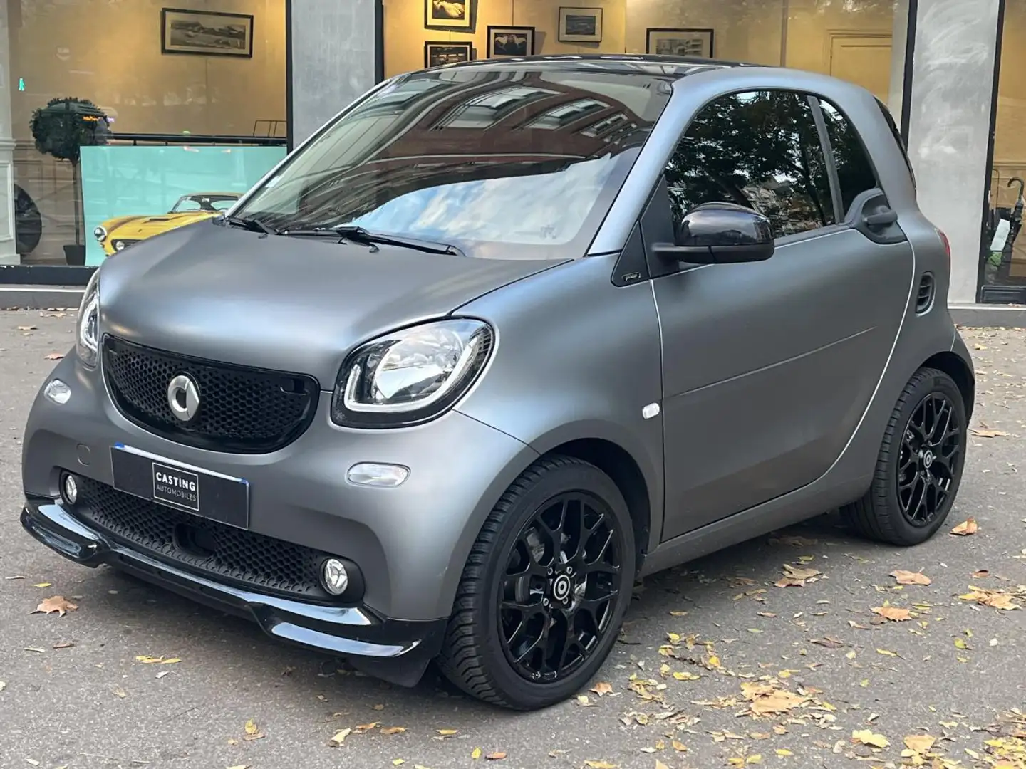 smart forTwo Smart Fortwo Coupe 0.9i - 90 S\u0026S - BV Twinamic Euro 6c COUPE II 2014 Passion PHASE 1 Grau - 1