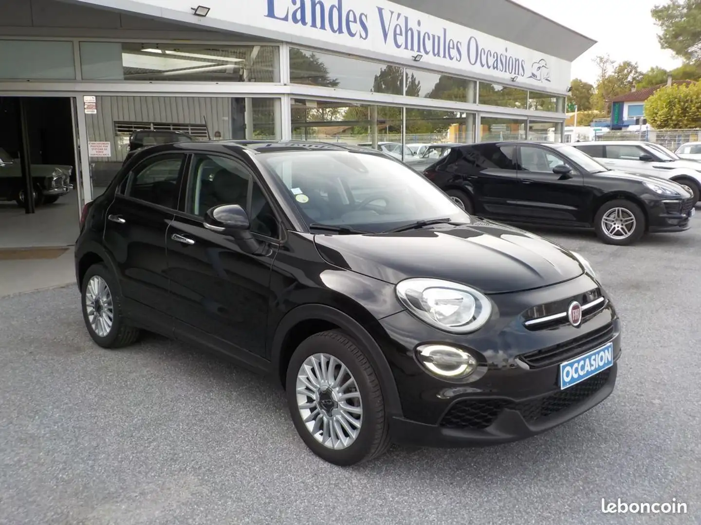 Fiat 500X 500 x (2) 1.6 multijet 120 lounge Zwart - 1