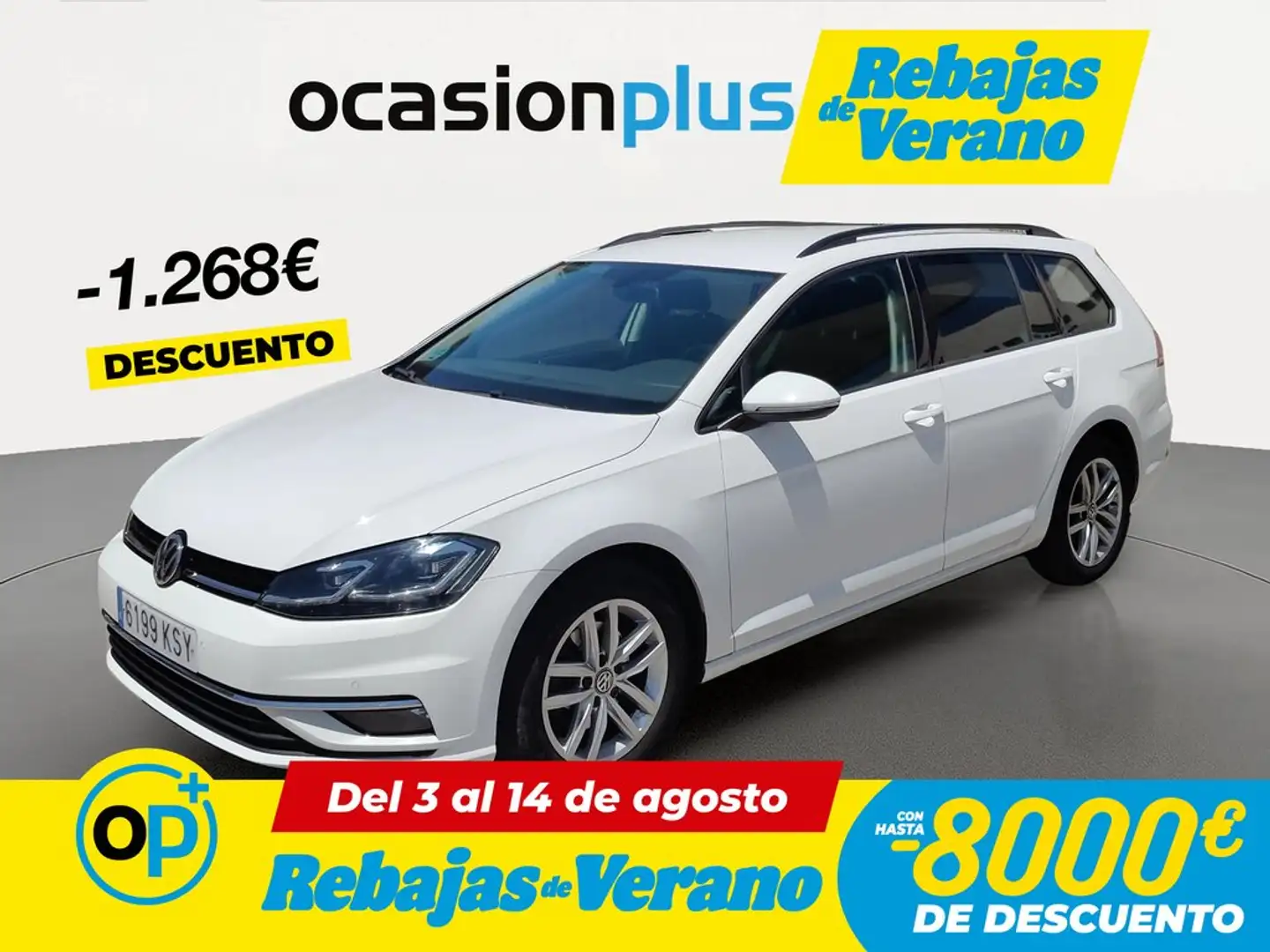 Volkswagen Golf Variant 1.6TDI Advance Blanco - 1