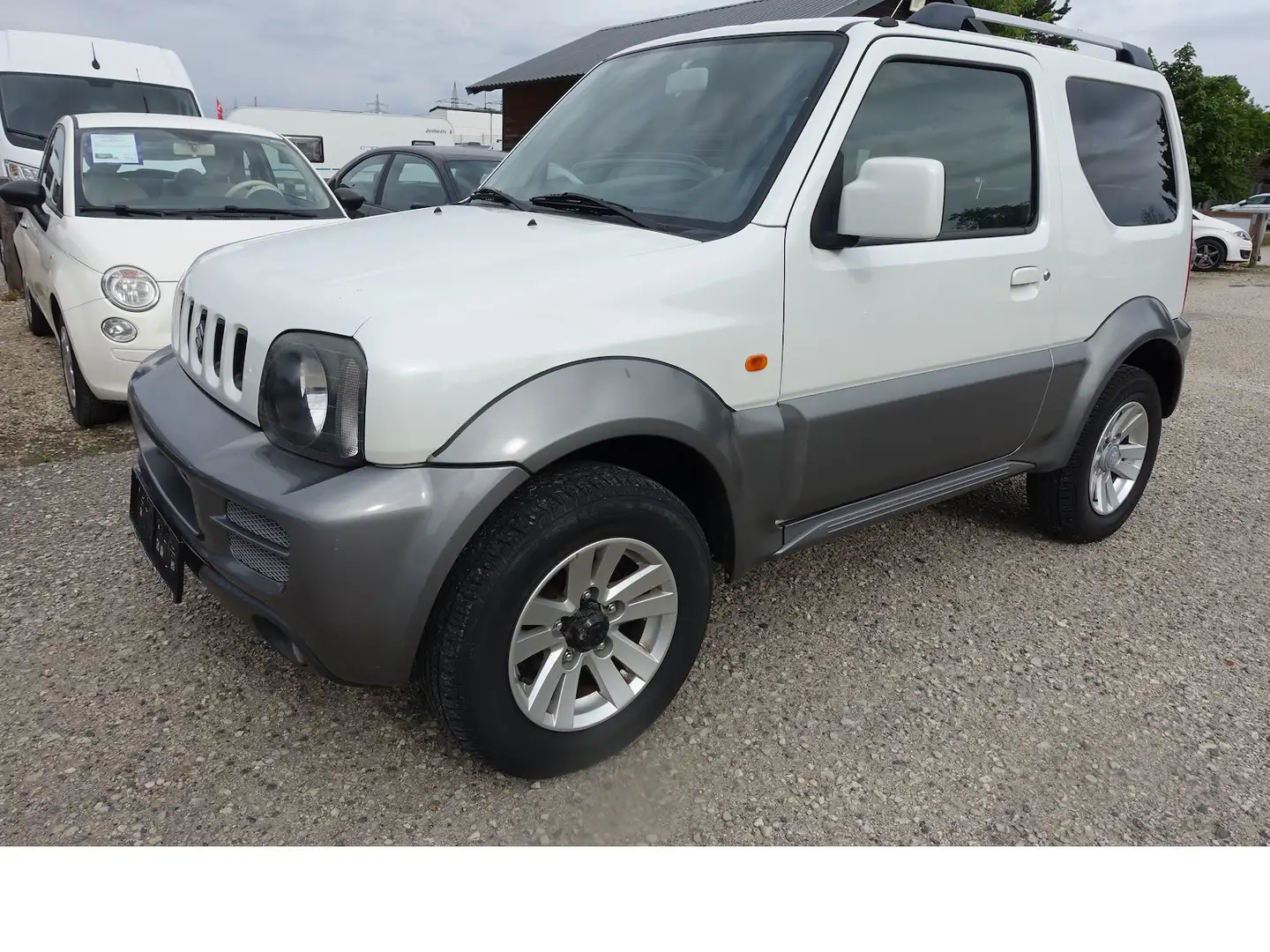 Suzuki Jimny Ranger Black and White Lim.Klima Leder Sitzh. Alb - 1