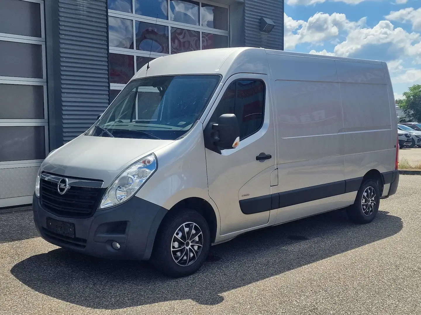 Opel Movano HKa L2H2 3,5t Werkstatt Klima Silber - 1