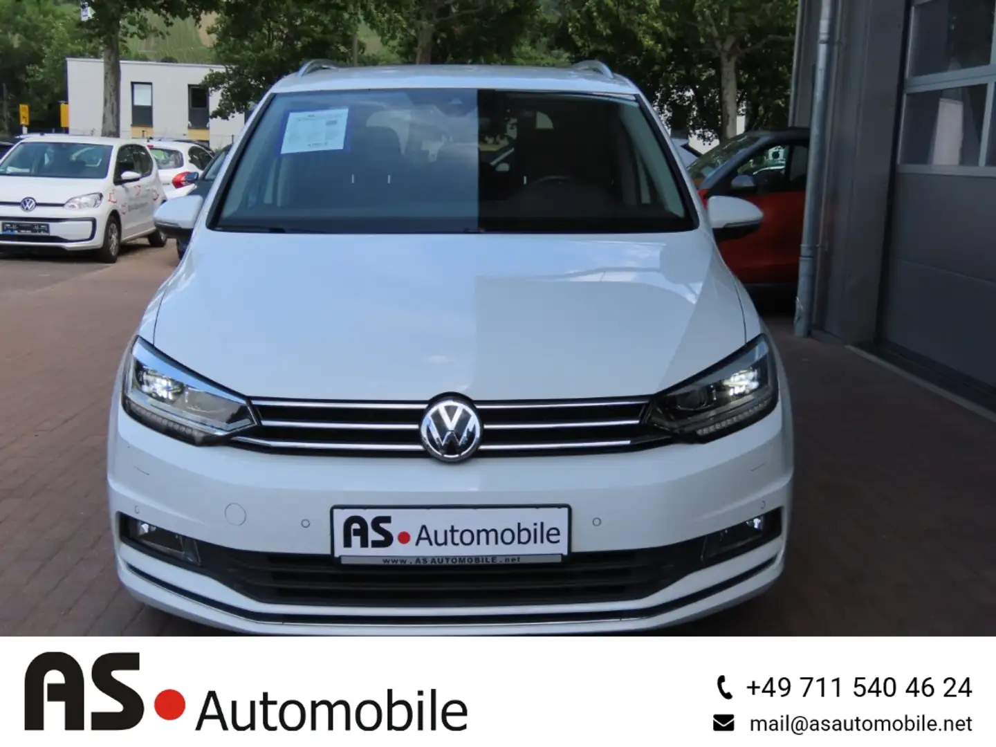 Volkswagen Touran Highline 2.0 TDI 2.Hd*Navi*ACC*LED*AHK Biały - 2