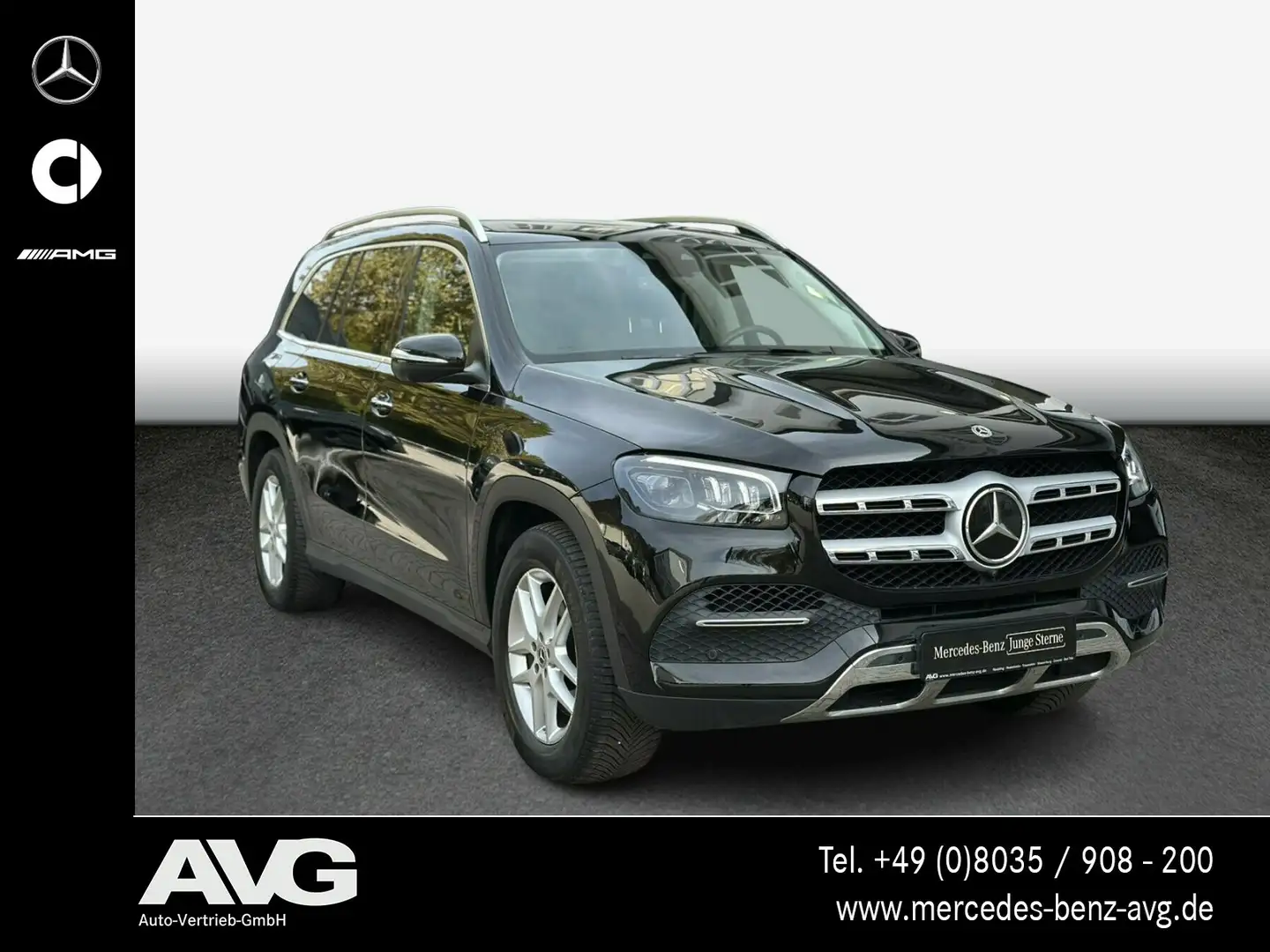 Mercedes-Benz GLS 350 GLS 350 d 4M Distr AHK Pano Sitzklima Excl. Airm Negro - 2