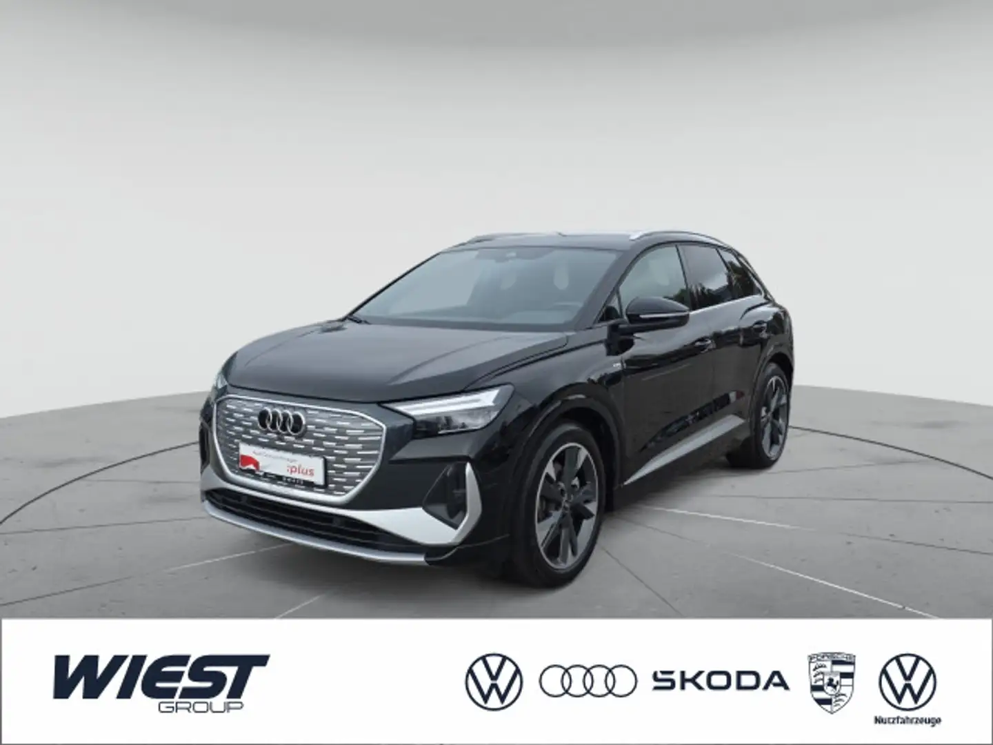 Audi Q4 e-tron 40, S LINE/LED/KAM/NAVI/SHZ/VIRTUAL/KL Schwarz - 1