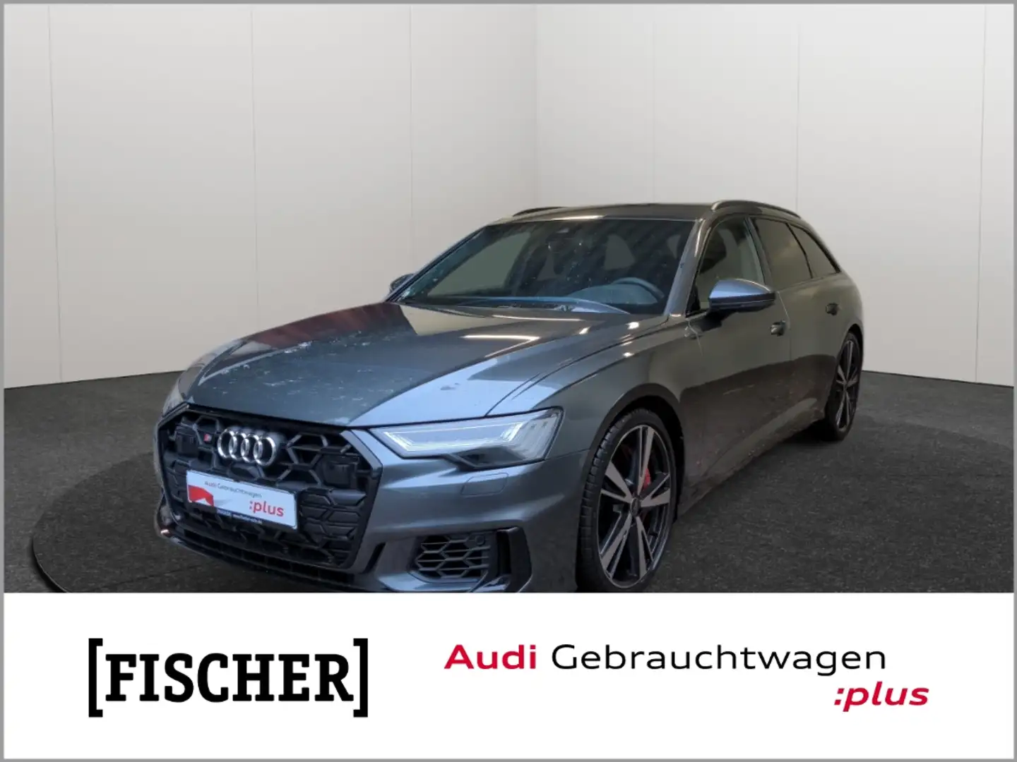 Audi S6 Avant TDI quattro Matrix AHK Navi B&O Rear View Grau - 1