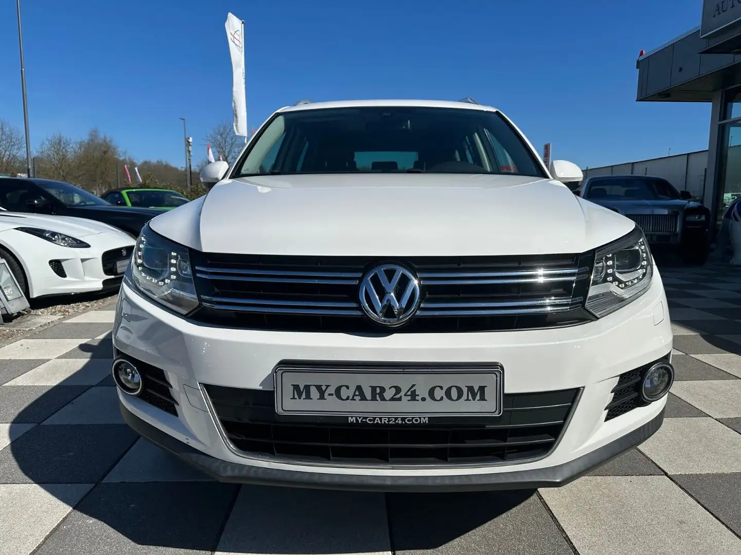 Volkswagen Tiguan BMT *LEDER*BI-XENON*PANORAMA*PDC*AHKd* Weiß - 2