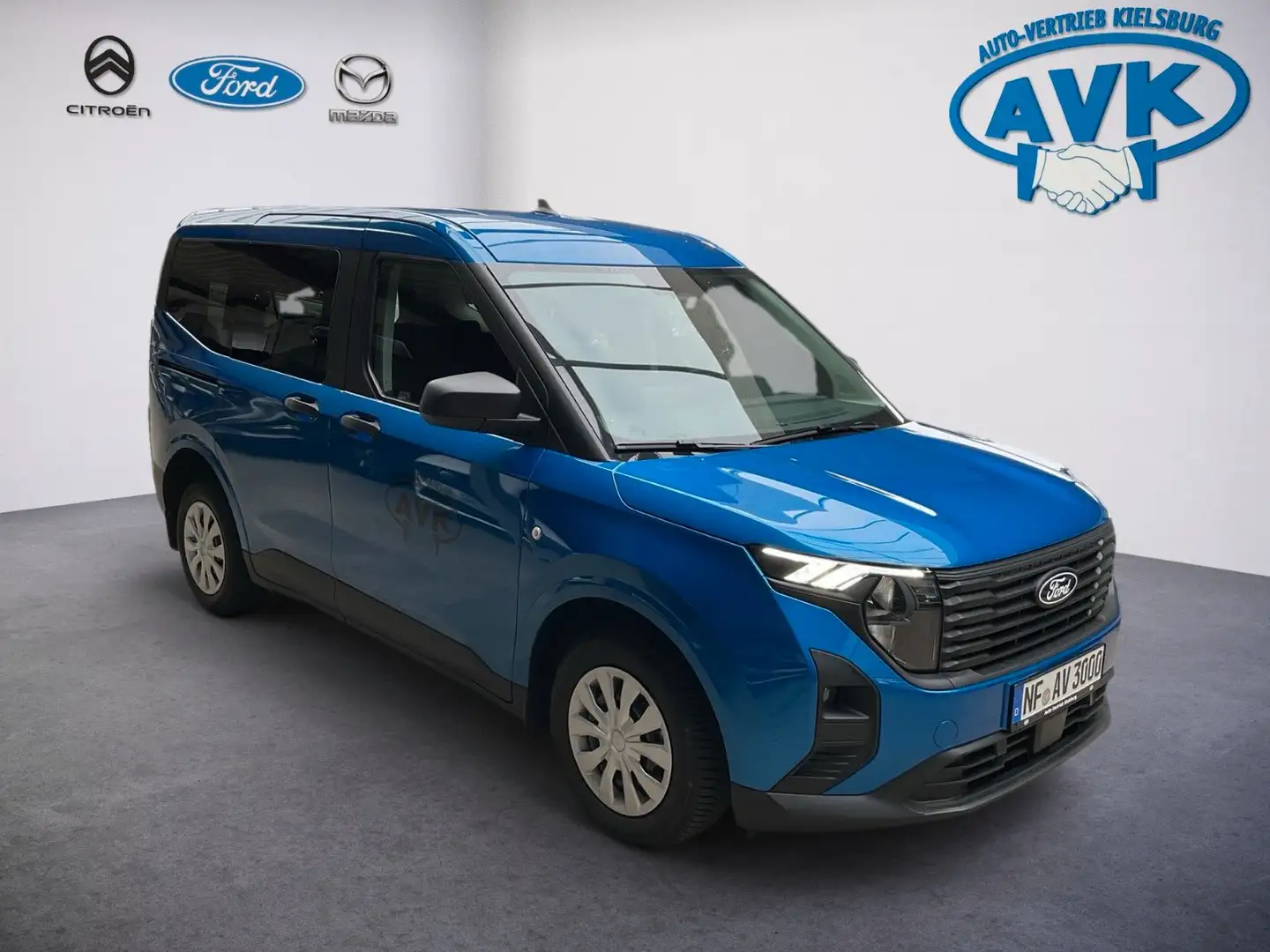 Ford Tourneo Courier Trend mit AHK, WInterpaket Blau - 1