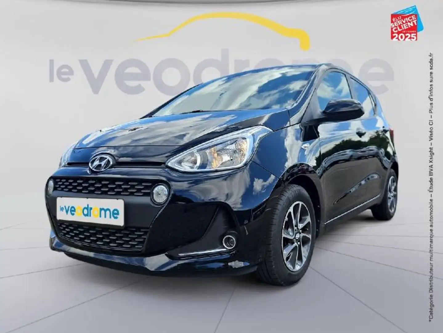 Hyundai i10 1.2 87ch Creative Euro6d-Temp Carplay Noir - 1