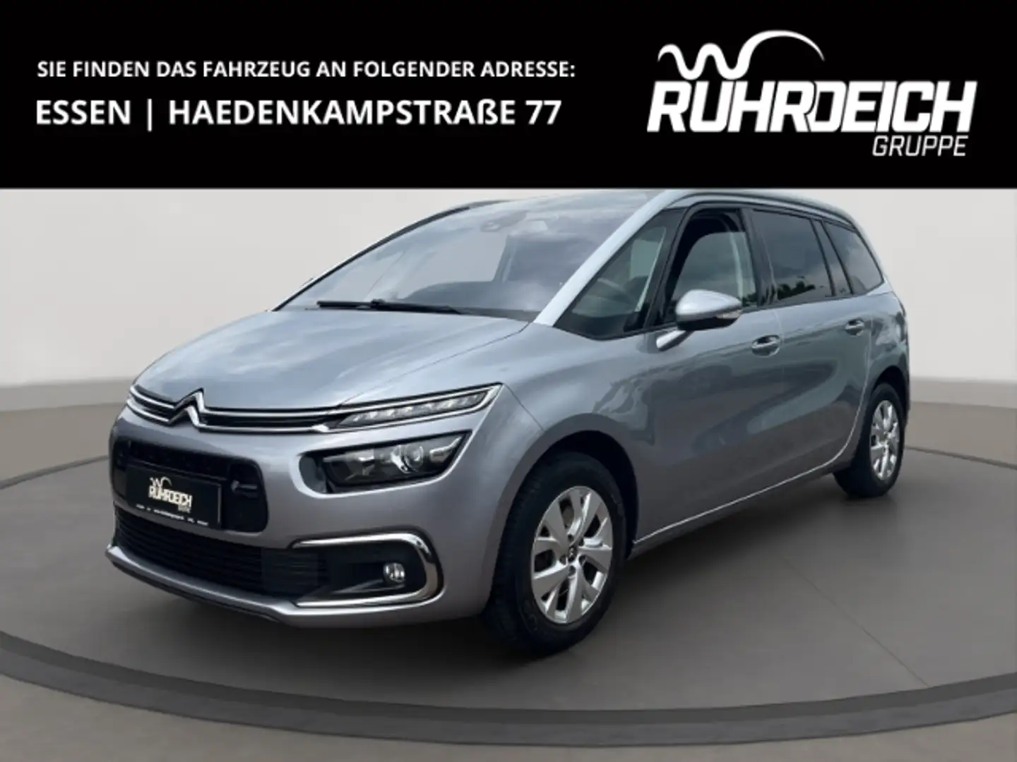 Citroen C4 Picasso Spacetourer NAVI KAMERA AHK PDC 7 Sitzer Grigio - 1