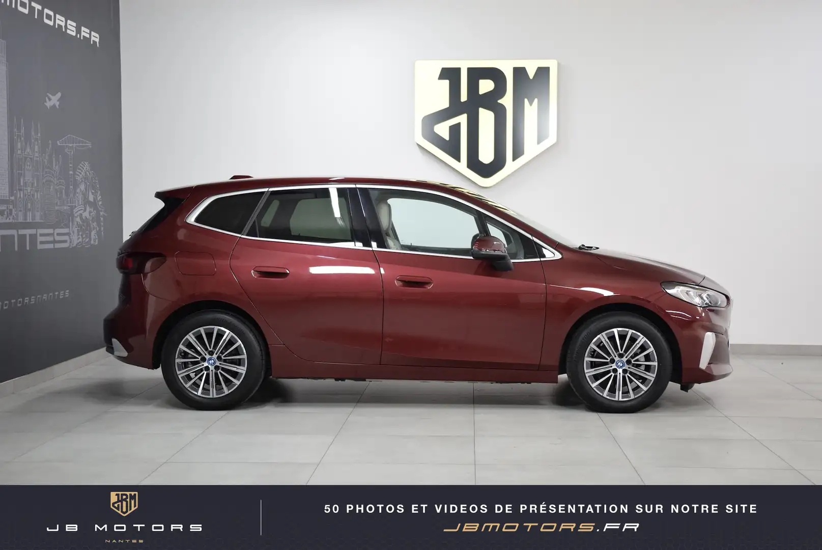 BMW 225 Active Tourer 225e xDrive 245 ch DKG7 Luxury Rouge - 2