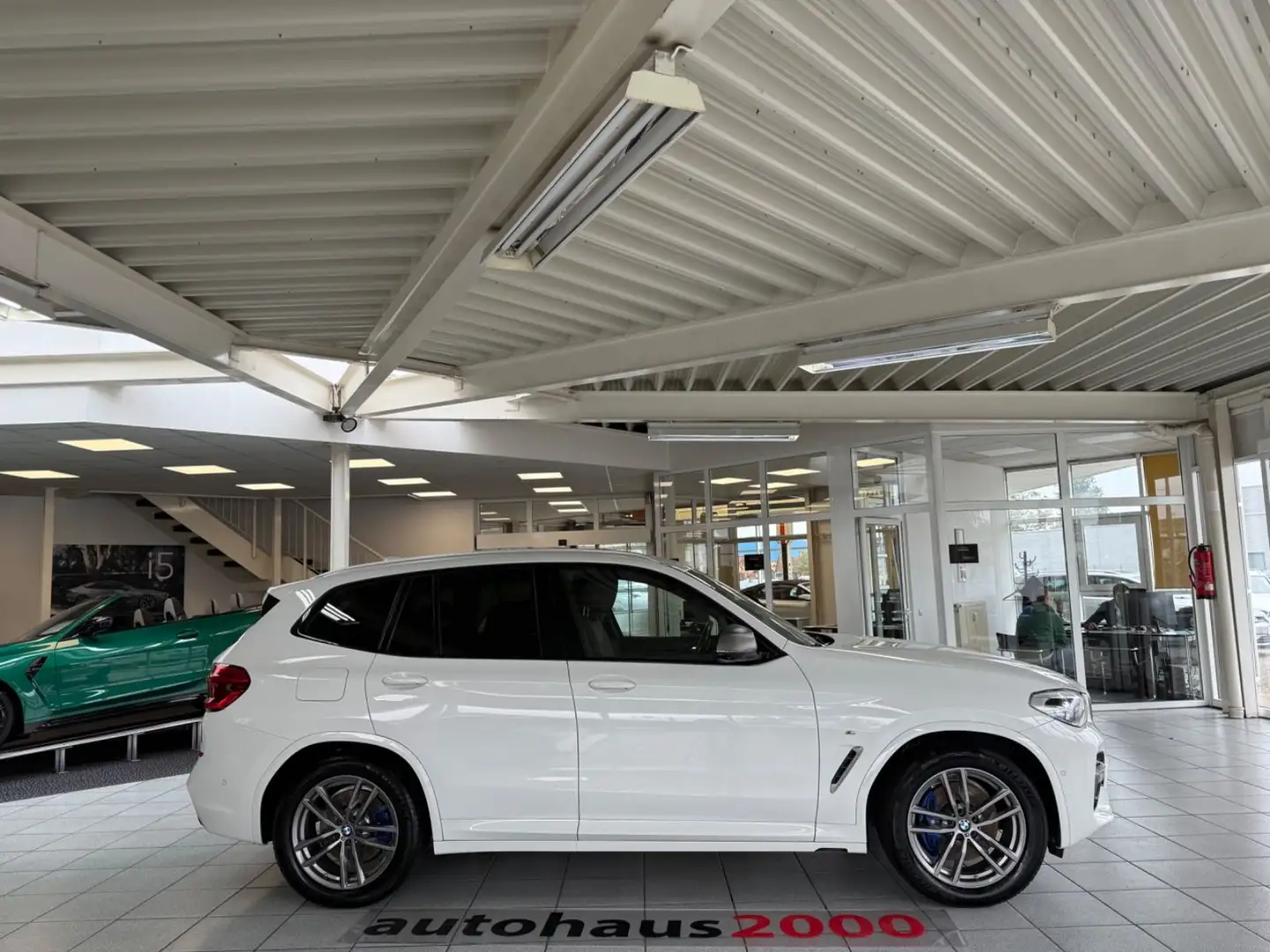 BMW X3 M D AUT./LED/360°K/HUD/AHK/STANDHE. Blanc - 2