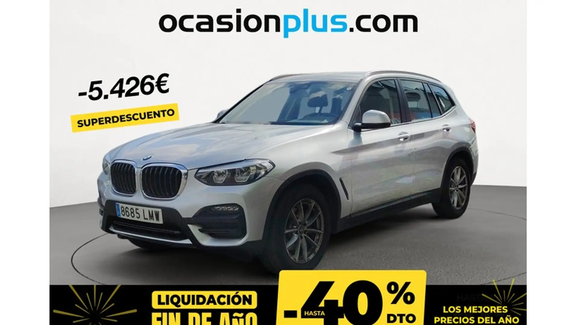BMW X3 xDrive 20iA Argent - 1