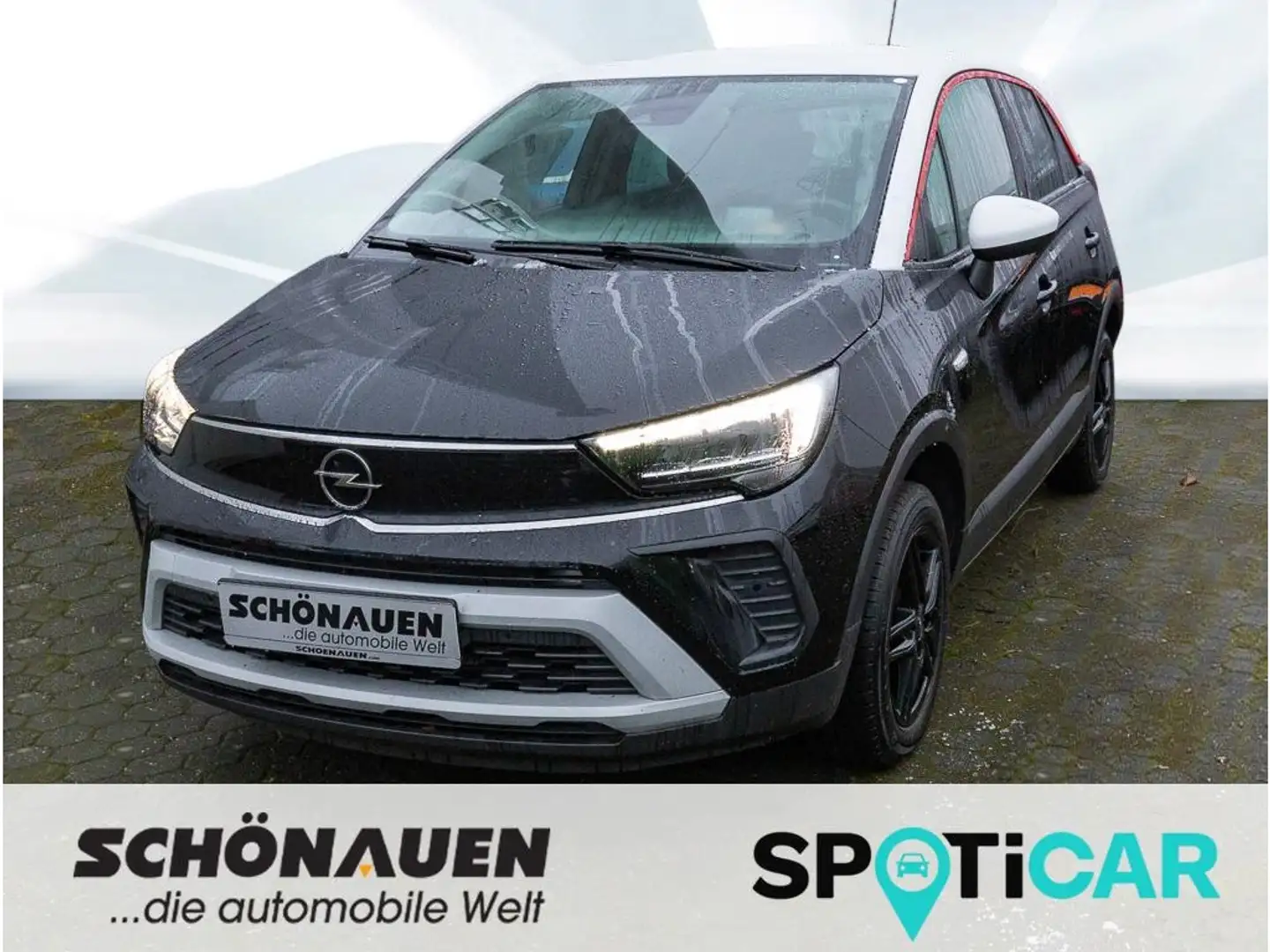 Opel Crossland 1.2 AUT. GS LINE +S/LHZ+NAVI+HUD+RFK++ Schwarz - 1