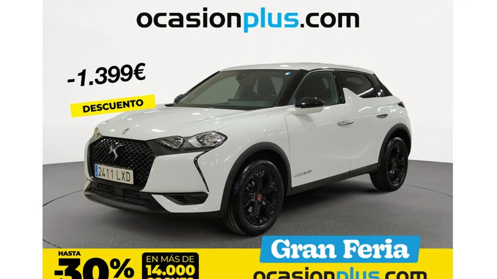 DS Automobiles DS 3 Crossback Puretech Performance Line 100 Blanco - 1