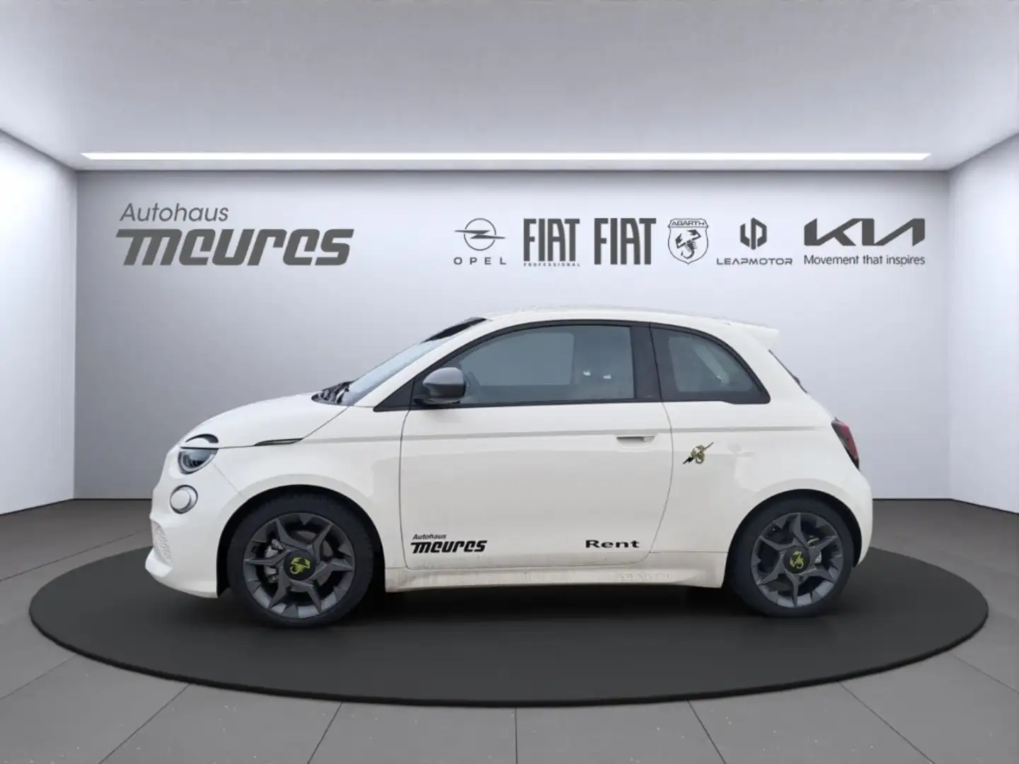 Abarth 500 E, Elektroantrieb 155 PS, Allwetter Rückfahrkamera Blanc - 2