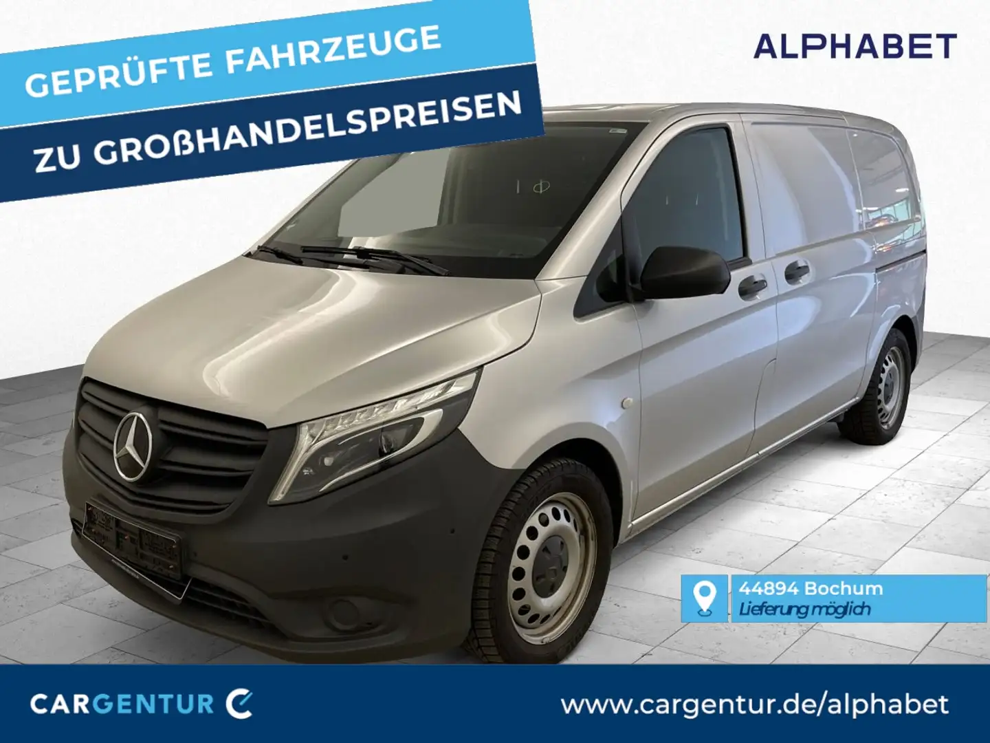 Mercedes-Benz Vito Kasten 114 CDI RWD kompakt|SORTIMO AUSBAU Silver - 1