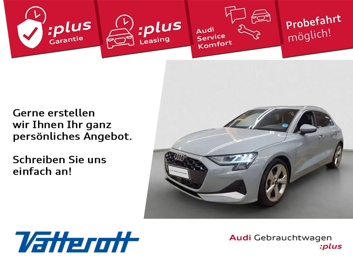 Audi A3 Sportback 35 TFSI advanced SONOS AHK Kamera Grau - 1