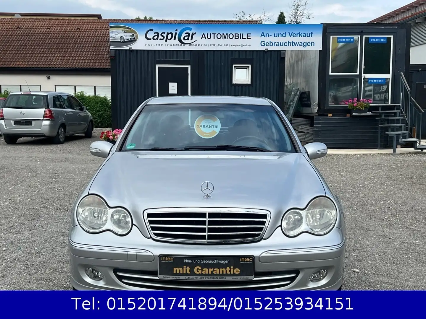Mercedes-Benz C 180 C -Klasse Lim. AVANTGARDE,KLIMA,TÜV,TEMPOM Silber - 2