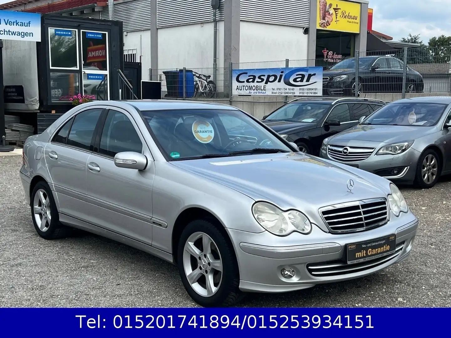 Mercedes-Benz C 180 C -Klasse Lim. AVANTGARDE,KLIMA,TÜV,TEMPOM Silber - 1