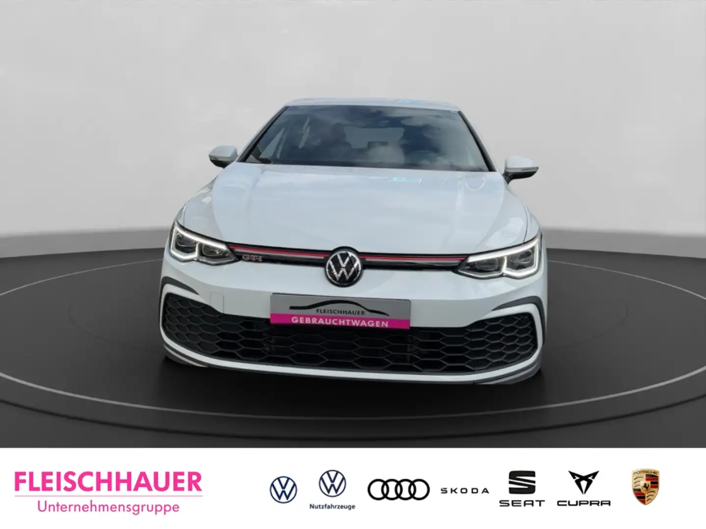 Volkswagen Golf GTI VIII 2,0 TSI DSG Digitales Cockpit LED Apple CarPl Weiß - 2