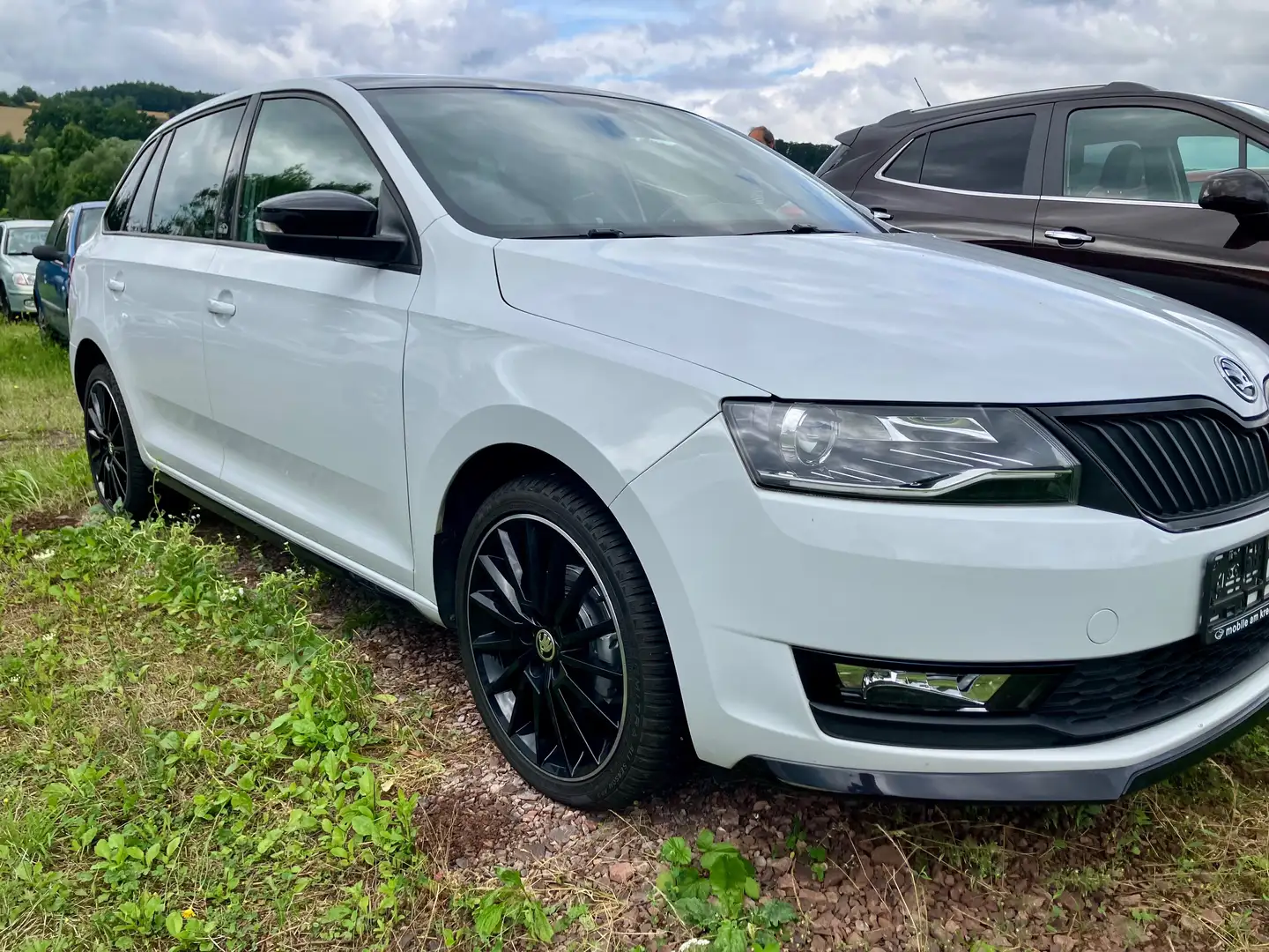 Skoda Rapid/Spaceback Monte Carlo HU/AU SERVICE neu Weiß - 2