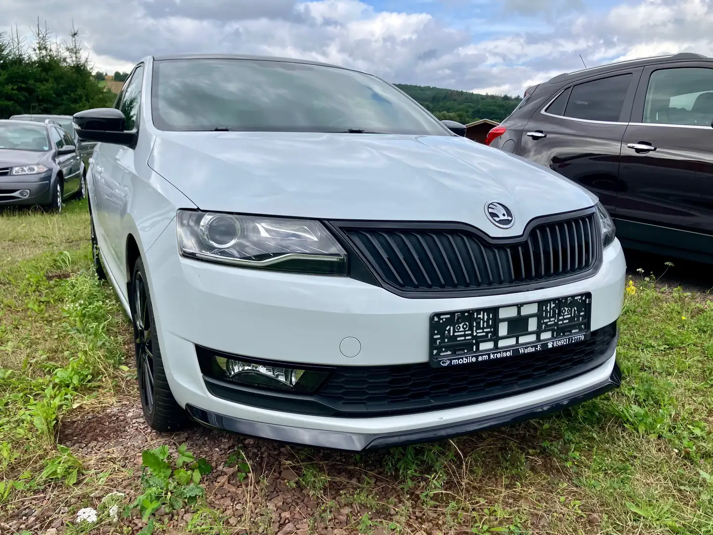 Skoda Rapid/Spaceback Monte Carlo HU/AU SERVICE neu Weiß - 1