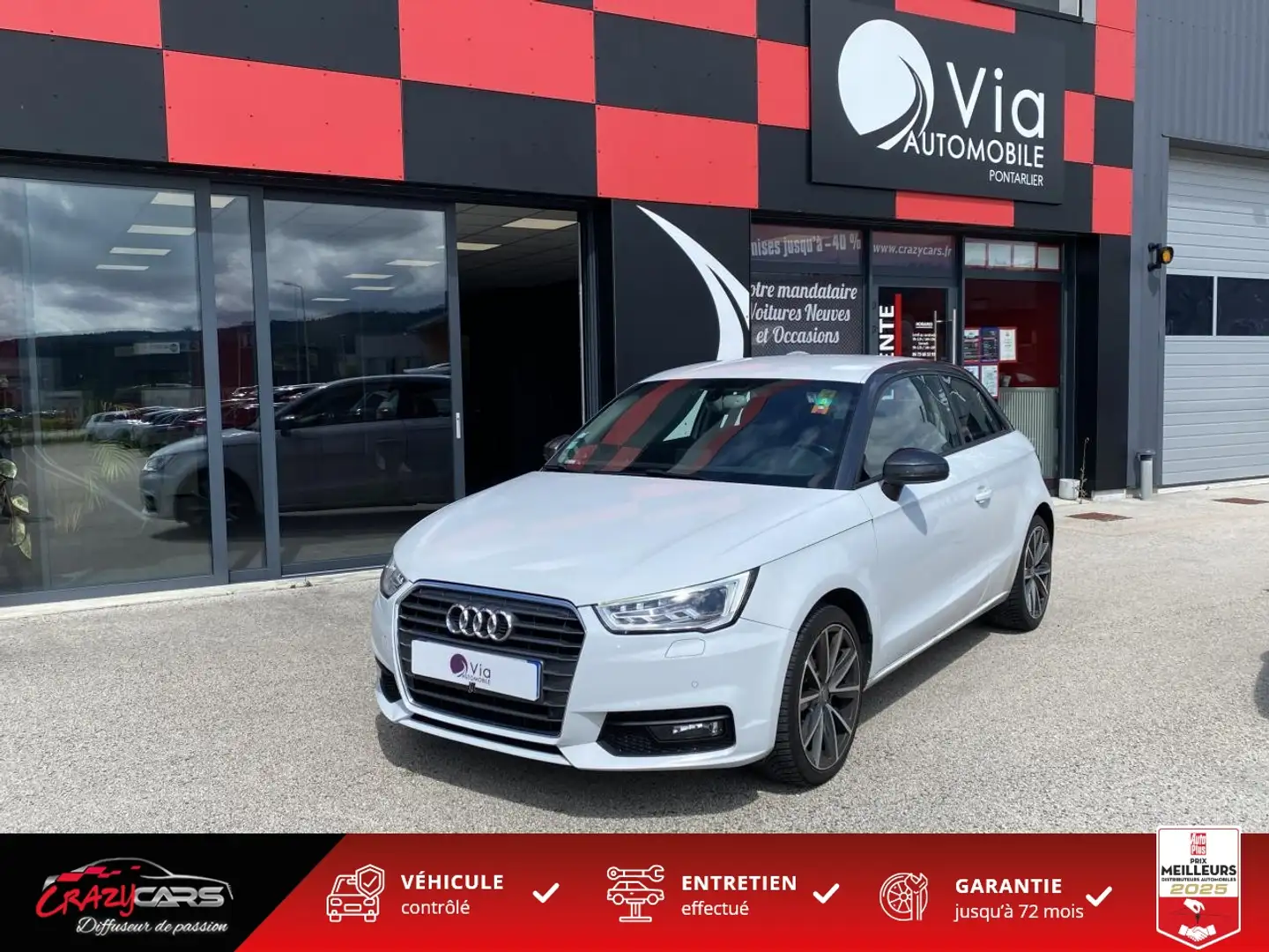 Audi A1 1.6 TDi 116  BERLINE Ambition Luxe Blanco - 1